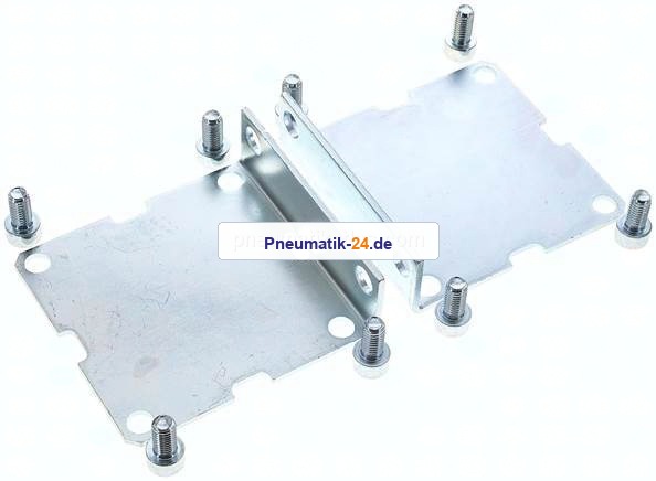 2 Stk. Fußwinkel für 63mm kolbenstangenlosen Zylinder