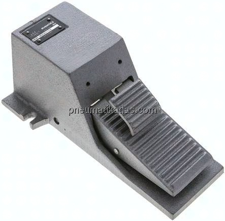 4/2-Wege-Fußventil, G 1/4", Raste