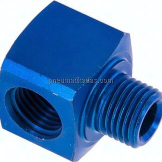 T-Stücke G 1/4"(AG)-2xG 1/4"(IG), Aluminium