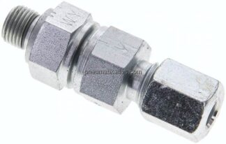 Hydraulik-Rückschlagventil 6 L (M12x1,5)-G 1/8", Stahl verzinkt