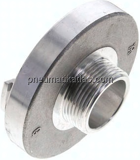 Storz-Kupplung G 1-1/4"(AG), 52-C, Aluminium (geschmiedet)