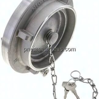 Storz-Blindkupplung 110-A (133mm), Aluminium (geschmiedet)