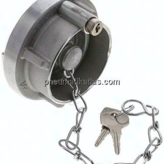 Storz-Blindkupplung 52-C (66mm), Aluminium (geschmiedet)