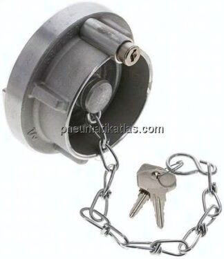 Storz-Blindkupplung 52-C (66mm), Aluminium (geschmiedet)