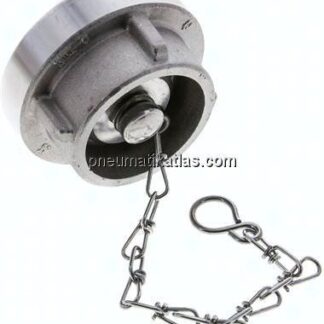 Storz-Blindkupplung 25-D (31mm), Aluminium (geschmiedet)