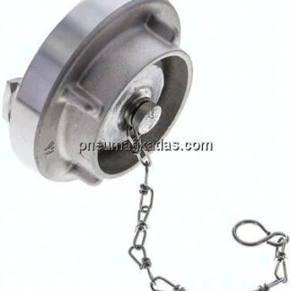 Storz-Blindkupplung 38 (51mm), Aluminium (geschmiedet)