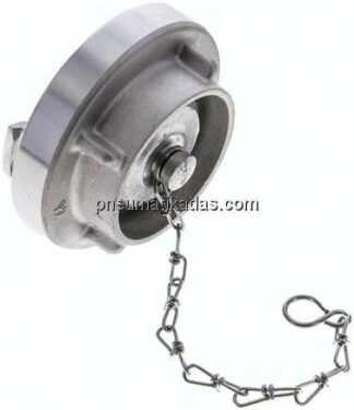Storz-Blindkupplung 38 (51mm), Aluminium (geschmiedet)