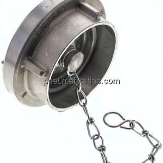 Storz-Blindkupplung 75-B (89mm), Aluminium (geschmiedet)