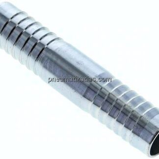 Schlauchverbindungsrohr 19 (3/4")mm-19 (3/4")mm, Stahl verzinkt