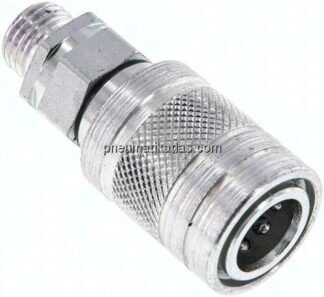 Steckkupplung ISO7241-1A, Muffe Baugr.1, 8 L (M14x1,5)
