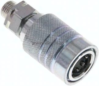 Steckkupplung ISO7241-1A, Muffe Baugr.2T, 8 L (M14x1,5)