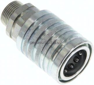 Steckkupplung ISO7241-1A, Muffe Baugr.3, 15 L (M22x1,5)