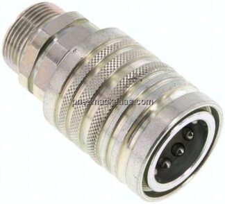 Steckkupplung ISO7241-1A, Muffe Baugr.3, 18 L (M26x1,5)