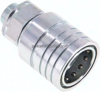 Steckkupplung ISO7241-1A, Muffe Baugr.6, 18 L (M26x1,5)
