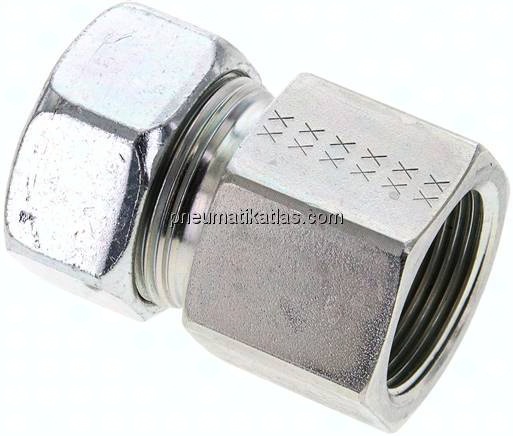 Aufschraub-Schneidringverschr. M 33x2-28 L (M36x2), Stahl verzinkt