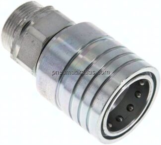 Steckkupplung ISO7241-1A, Muffe Baugr.6, 28 L (M36x2)