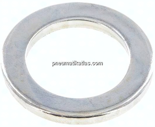 Unterlegscheibe, DIN 433, M 12 (13x20mm), Stahl verzinkt