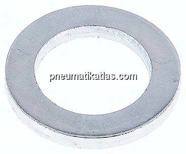 Unterlegscheibe, DIN 433, M 14 (15x24mm), Stahl verzinkt