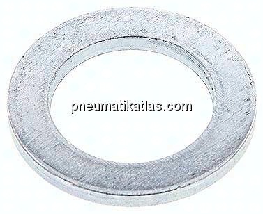 Unterlegscheibe, DIN 433, M 18 (19x30mm), Stahl verzinkt