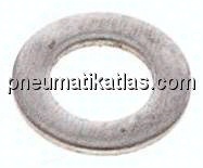 Unterlegscheibe, DIN 433, M 3 (3,2x6mm), Edelstahl A2