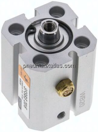 ISO 21287-Zylinder, einfachw., Kolben 20mm, Hub 5mm