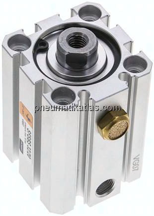 ISO 21287-Zylinder, einfachw., Kolben 32mm, Hub 20mm