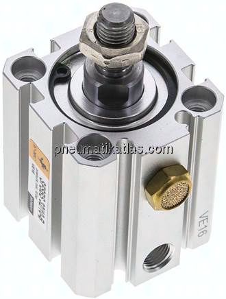 ISO 21287-Zylinder, einfachw., Kolben 32mm, Hub 10mm
