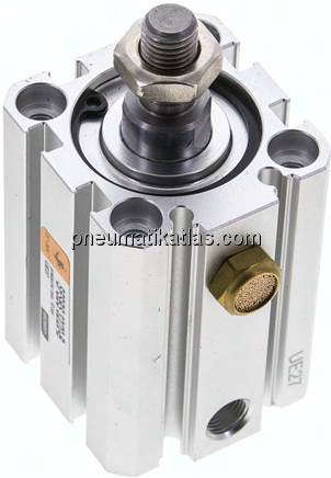 ISO 21287-Zylinder, einfachw., Kolben 32mm, Hub 20mm