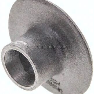 Vorschweißbördelscheibe DN15-PN10, 21,3x2,0mm, Stahl (ST 35.8)