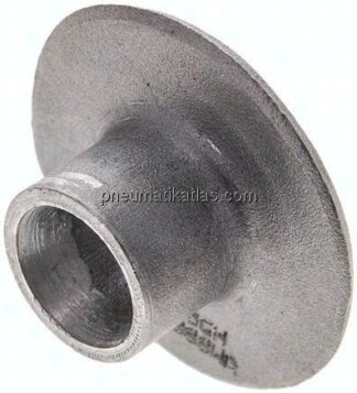 Vorschweißbördelscheibe DN15-PN10, 21,3x2,0mm, Stahl (ST 35.8)
