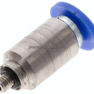 Gerader Steckanschluss M 3-3mm, IQS-Standard m. Innens.