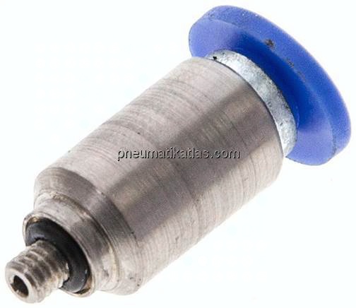 Gerader Steckanschluss M 3-3mm, IQS-Standard m. Innens.