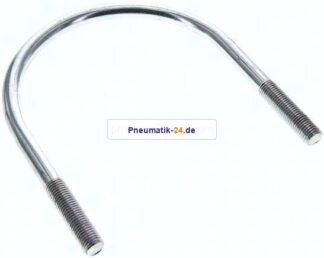 Rundstahlbügel, M 16, 159 - 168,3mm, Stahl verzinkt
