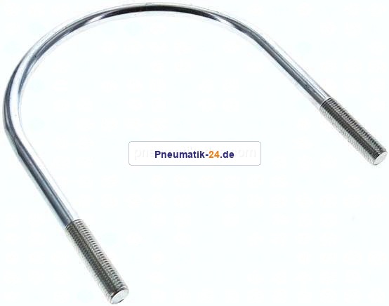 Rundstahlbügel, M 16, 191 - 193,7mm, Stahl verzinkt
