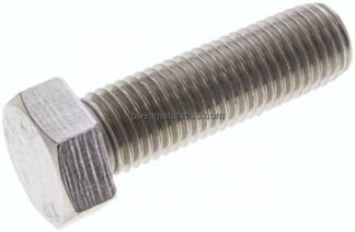 Sechskantschraube DIN 933, M 24x80, Edelstahl A2