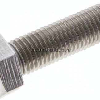 Sechskantschraube DIN 933, M 24x80, Edelstahl A2