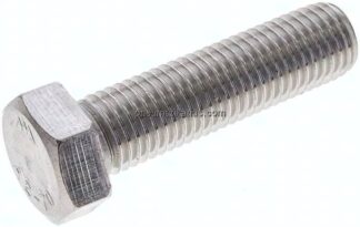 Sechskantschraube DIN 933, M 24x90, Edelstahl A2