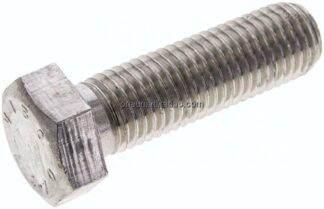 Sechskantschraube DIN 933, M 24x80, Edelstahl A4