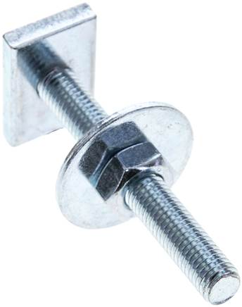 Hammerkopfschraube HS M 10x80, Stahl verzinkt (33 x 23 x 6)