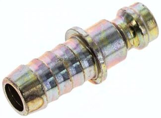 Kupplungsstecker (NW5) 8 (5/16")mm Schlauch, Stahl verzinkt