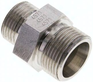 Reduzierverschraubung 16 S (M24x1,5)-12 S (M20x1,5), ohne Mutter & Schneidring, 1.4571