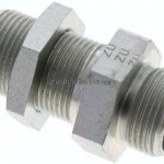 Schott-Schneidringverschraubung 20 S (M30x2), ohne Mutter & Schneidring, Stahl verzinkt