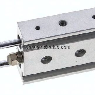 Doppelkolbenzylinder, Kolben 6mm, Hub 20mm