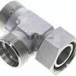 Einstellb. L-Schneidringverschraubung 28 L (M36x2), ohne Mutter & Schneidring, Stahl verzinkt