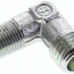 Winkel-Schneidringverschraub. R 1/8"-6 L (M12x1,5), ohne Mutter & Schneidring, Stahl verzinkt