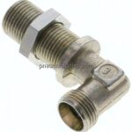 Winkel-Schott-Schneidringverschr. 12 L (M18x1,5), ohne Mutter & Schneidring, Stahl verzinkt