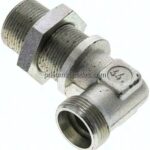 Winkel-Schott-Schneidringverschr. 18 L (M26x1,5), ohne Mutter & Schneidring, Stahl verzinkt