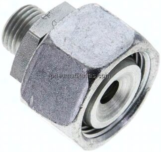 Reduziereinsatz 22 L-10 L (M16x1,5), ohne Mutter & Schneidring, Stahl verzinkt