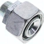 Reduziereinsatz 22 L-12 L (M18x1,5), ohne Mutter & Schneidring, Stahl verzinkt