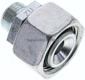 Reduziereinsatz 22 L-12 L (M18x1,5), ohne Mutter & Schneidring, Stahl verzinkt